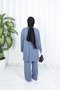 Nisum Kneck Zippered Pants Strick Suit - 5