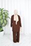 Nisum Kneck Zippered Pants Strick Suit - 5
