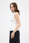 8155A Zero Sleeve Half Throat Badi Ecru - 2
