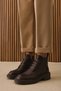 , Women's Genuine Leather Boots 1531022Z7646 Brown