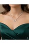 Imported Necklace Tarnish-Free Antiallergic Waterway Figured - 2