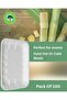 - 100 pc of Biodegradable/Eco-Friendly Big Tray – Sturdy Serving Solution - 4