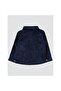 Double Pocket Shirt for 2-5 Years Old - Navy Blue - 2