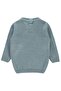 C Embroidered Plain Sweater for 6-18 Months - Blue - 3