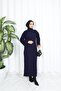 Spanish Knitted Strick Dress with Belt - 2