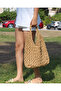 Hand Knitted Straw Paper String Beach, Casual Summer Fashion Bag - 3