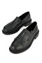 , Women's Genuine Leather Shoes 153111Z22402 Black - 8