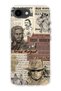 iPhone 17E Compatible Western Patterned Transparent Phone Case