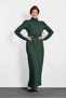 Shoulder Garned Throat Dress 40362 - 2