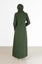 POCKET DETAIL ZIPPERED COAT 10476 - 4