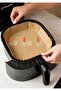 150pcs Disposable Air Fryer Liner, Water/oil proof for Baking, Roasting, and Air Frying, 20cm Square - 6