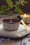 Meditation Bell - Yoga Bell and Tibetan Bowl Singing Bowl Pattern, Size 19*10 cm