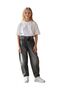 Girl's Wide Baggy Fit Wide Leg Jeans - 5