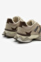 Unisex Beige Poly Sole Anorak Patterned High Sole Lace-Up Sneakers - 5