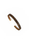 Tree Bark Patterned Copper Bracelet - 2