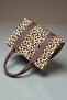 Women's Suede Handbag and Crossbody Bag. Shoulder Bag with Puppy. - 7