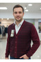 Buttoned Pocketed Wool Men's Knitwear Cardigan