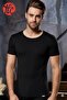 2523 Men's O Neck Short Sleeve Top Thermal Underwear