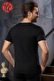 2523 Men's O Neck Short Sleeve Top Thermal Underwear - 3