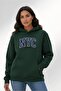 Unisex Nyc Design Printed Hooded Sweatshirt