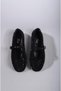 Select 8666 special production genuine leather babet black suede with stone details - 6