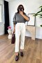 Collared Carrot Trousers