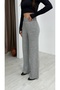 Gray Women's Comfortable Fit Knitwear Pants Size 36/38 .25701 - 7