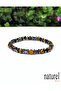 Tiger Eye-Hematite 6mm Unisex Bracelet - 6