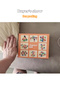 25 Pcs Assembled Magnetic Building Blocks Cube Set Early Education Toys Brain Development Puzzle for - 3