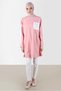 TRACKSUIT TUNIC WITH STRIPED SLEEVES AND POCKET DETAILS 42859