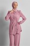 Tie-Up Detail Pants Suit 45370 - 2
