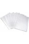 100 Pieces A4 File Bags Transparent Office-School File Folders - 5