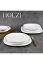 28 Pcs Opal ware Dinner set Dishwasher Microwave Freezer safe - 5