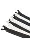 Hidden Zipper 35 cm 5 Black and 5 White