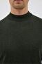 Half Fisherman Wool Khaki Knitwear Sweater - 6
