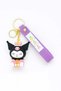 Purple Silicone Keychain with Kuromi Figure – Cute Gift, Birthday and Christmas Gift - 5