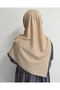 Bamboo Scarf 100X100 cm – Anti-Sweat, Non-Pilling and Non-Shedding, Suitable for Four Seasons Use Beige - 4