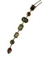 Melik 9215 7763 Seven Elements Gold Color and Colorful Stone Steel Y Necklace - 3