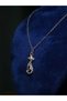 Stylish Minimal Style Cat Steel Necklace with Cat Figure Pet-Themed - 4
