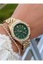 Steel Strap Women's Watch with Calendar 3 Atm Waterproof 2 Years Mechanism Warranty + Bracelet as a Gift - 5