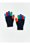 Color Block Boys' Gloves (W5)