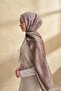 شال جوزيه جاكار بنقشة السلسلة - بني - 3