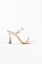 Petra Women's Gold Heeled Slippers