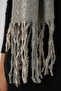 Women's Soft Textured Thick Shawl Scarf 15951 - F.Grey - 7