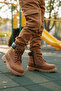 Cinnamon Nubuck Non-Slip Unisex Children's Boots 921 F - 3