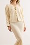 Women's Ecru Top Cardigan Inner Dress Knitwear Set Tkm-19000456 - 3