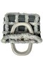- Öznur 7392 5197 Hand Knitted Macrame and Puffy Thread Handbag / 25 cm X 30 cm - 5