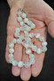 10mm White Selenite Pendant 340-2 - 3
