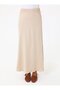 Tunic Skirt Two-Piece Set with Tie Waist Detail - Stone Color - - 6