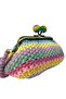 - Öznur 7392 4246 Hand Knitted Rainbow Model Mini Crossbody Bag - 3